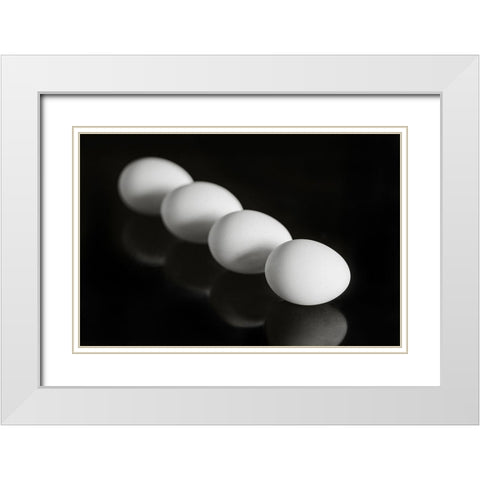 Parallel Worlds White Modern Wood Framed Art Print with Double Matting by Weber, Kate