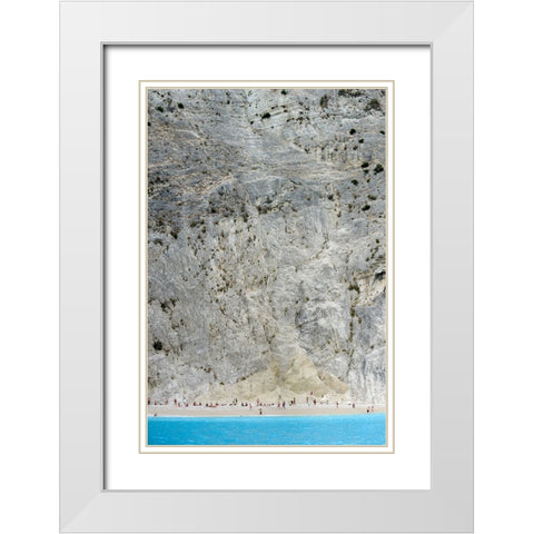 The Nature White Modern Wood Framed Art Print with Double Matting by Berova, Ivelina