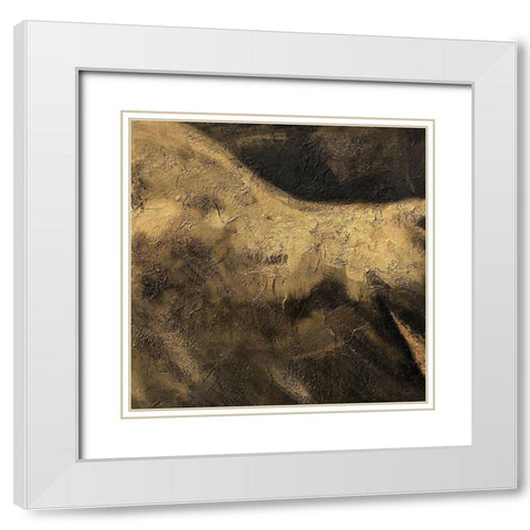 Toros VI White Modern Wood Framed Art Print with Double Matting by Panasenko, Inna
