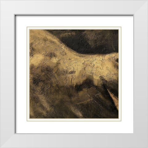 Toros VI White Modern Wood Framed Art Print with Double Matting by Panasenko, Inna