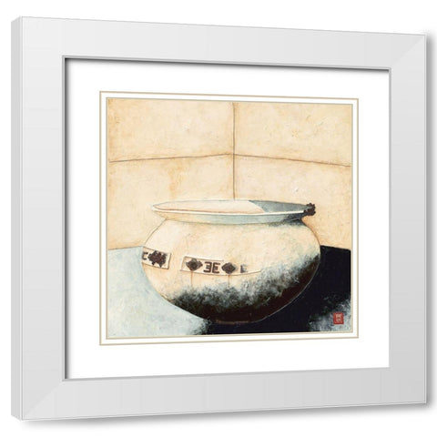 Ko Samui I White Modern Wood Framed Art Print with Double Matting by Thiry, Diana