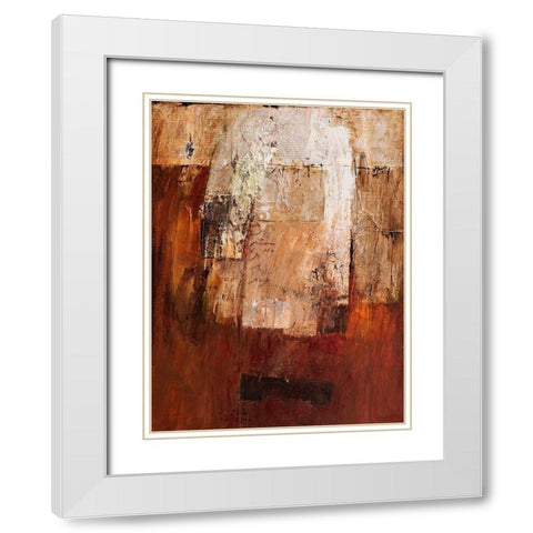 Op Zoek naar rust White Modern Wood Framed Art Print with Double Matting by Verplanke, Jenny