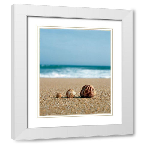 The Family White Modern Wood Framed Art Print with Double Matting by Copeland, Gill