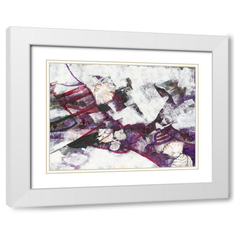 Strandgut White Modern Wood Framed Art Print with Double Matting by Dreyer, Ingeborg