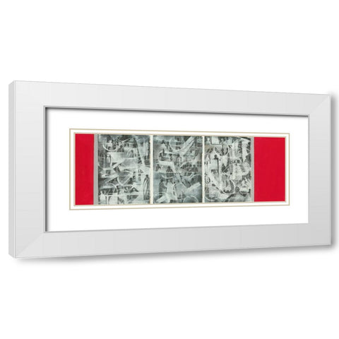 Schatten und Licht White Modern Wood Framed Art Print with Double Matting by Molfenter, Erika