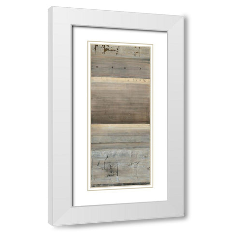 Sewastopol White Modern Wood Framed Art Print with Double Matting by Richter-Armgart, Rose