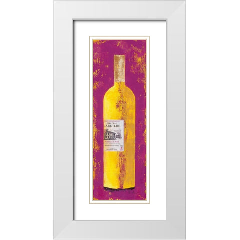 Bordeaux III White Modern Wood Framed Art Print with Double Matting by Persillon, Francoise