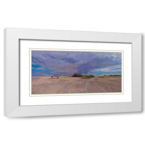 Passage / Vers Camocim White Modern Wood Framed Art Print with Double Matting by Mazur-Devaux, Ewa
