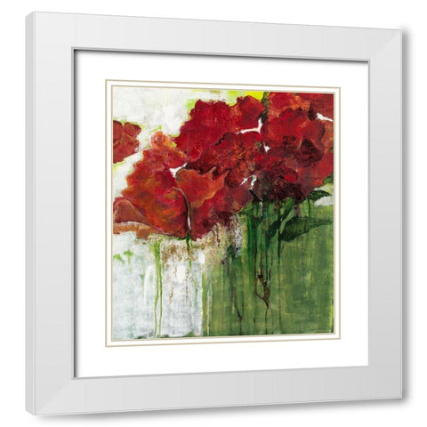 Sommer White Modern Wood Framed Art Print with Double Matting by Dreyer, Ingeborg