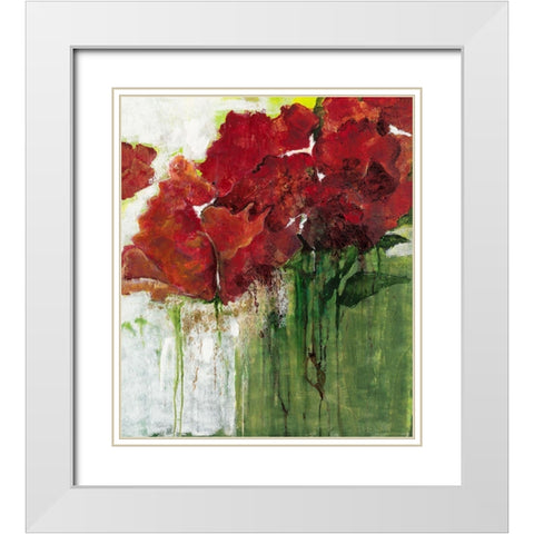 Sommer White Modern Wood Framed Art Print with Double Matting by Dreyer, Ingeborg
