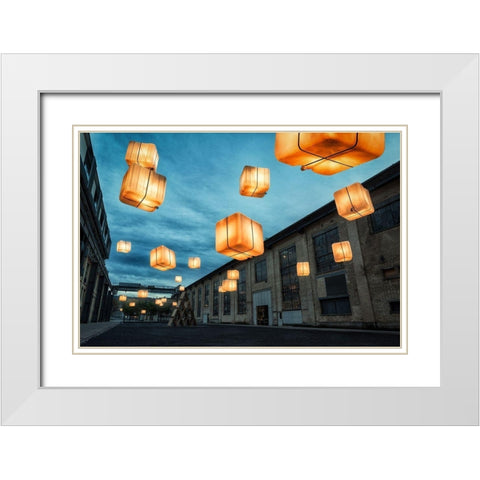 Jungkunst White Modern Wood Framed Art Print with Double Matting by John Wilhelm is a Photoholic