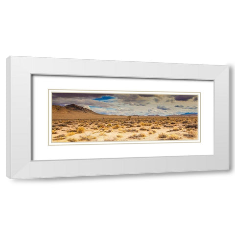 Open Range White Modern Wood Framed Art Print with Double Matting by Lichtenwalter, Tom