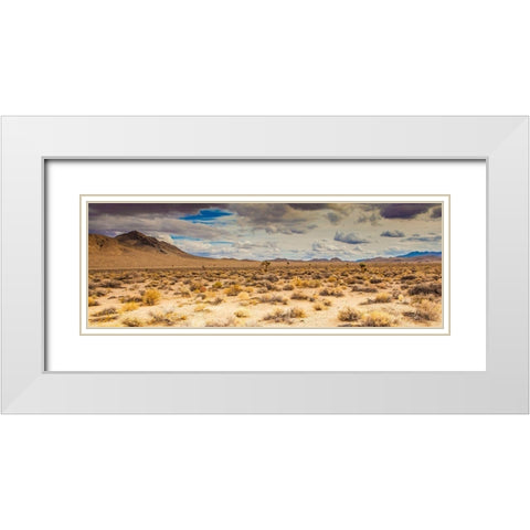 Open Range White Modern Wood Framed Art Print with Double Matting by Lichtenwalter, Tom
