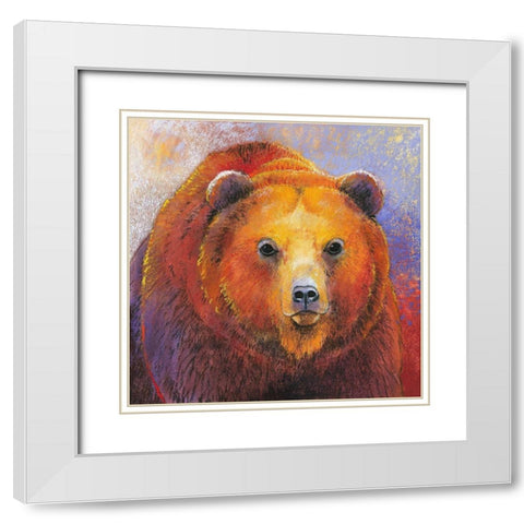 Bar White Modern Wood Framed Art Print with Double Matting by Botman, Loes