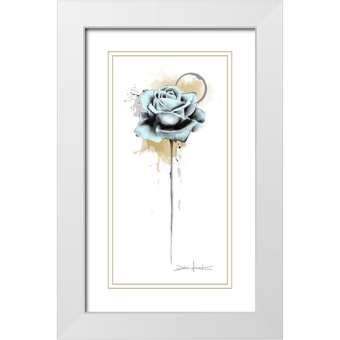 Urban Romance I White Modern Wood Framed Art Print with Double Matting by Zacher-Finet, Isabelle
