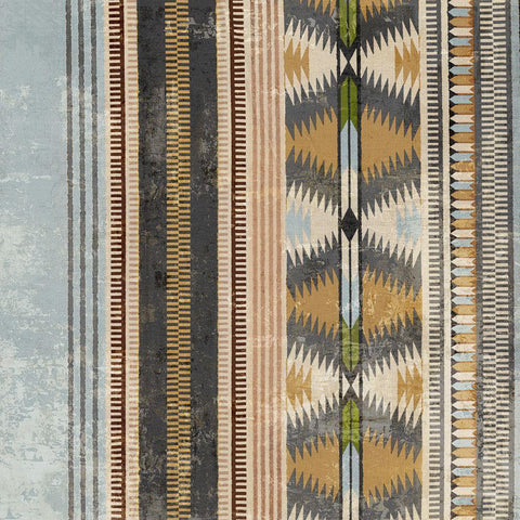 Navaho I  Gold Ornate Wood Framed Art Print with Double Matting by Peal, Emma