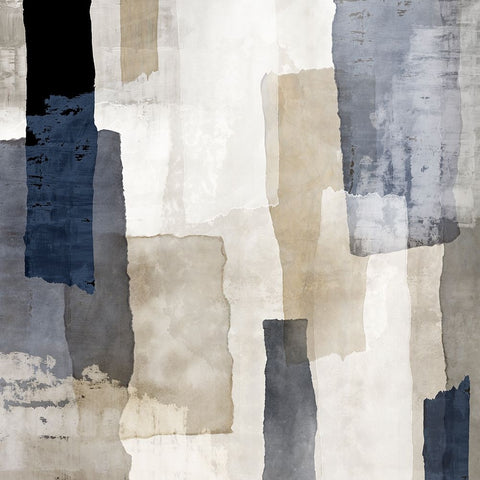 Dreamy Realms Black Modern Wood Framed Art Print by Peal, Emma