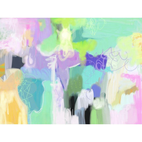Early Spring Moments  White Modern Wood Framed Art Print by Auda, Christine