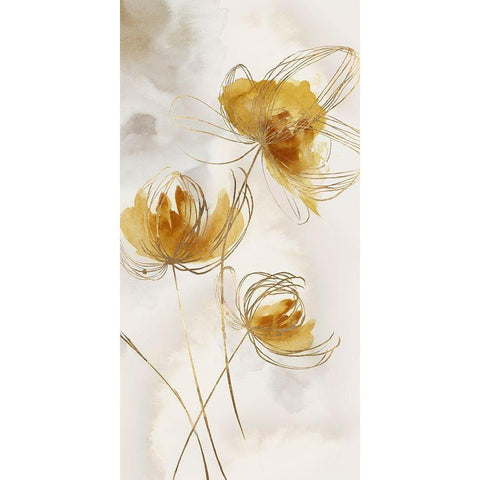Moderno II Gold Ornate Wood Framed Art Print with Double Matting by Black, Alex