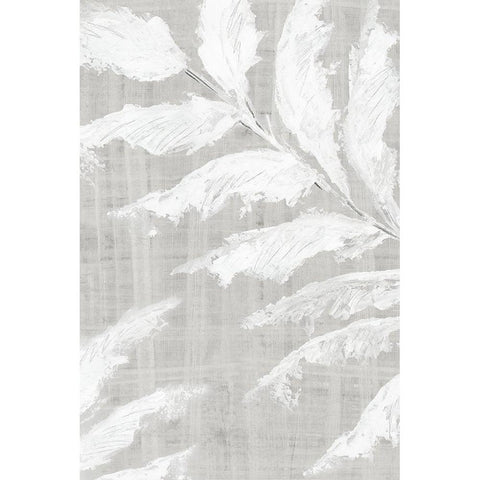 Neutral Palms I  Gold Ornate Wood Framed Art Print with Double Matting by Black, Alex