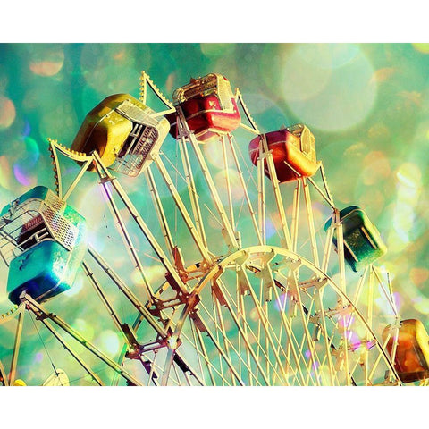 Candyland Gold Ornate Wood Framed Art Print with Double Matting by Cadloff, Robert