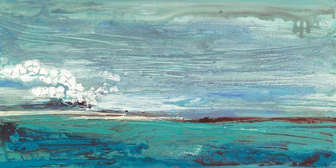 On the Horizon Black Ornate Wood Framed Art Print with Double Matting by Hove, Beth Ten