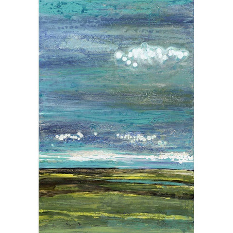 Sky Series Gold Ornate Wood Framed Art Print with Double Matting by Rowan, Grace