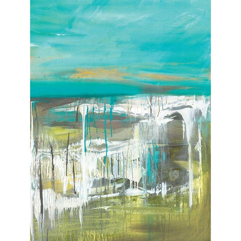 From The Shore I Black Modern Wood Framed Art Print by Hove, Beth Ten