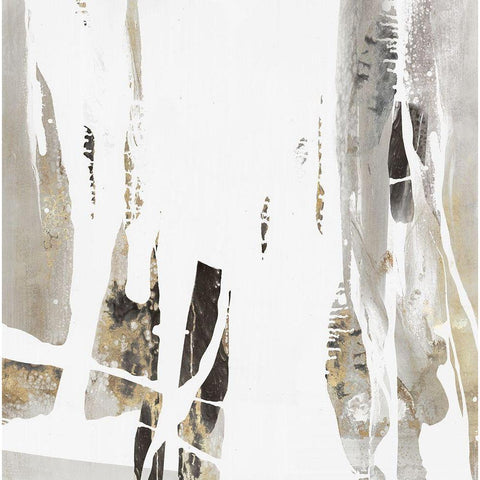 Behind the Light II Black Modern Wood Framed Art Print with Double Matting by Rowan, Grace
