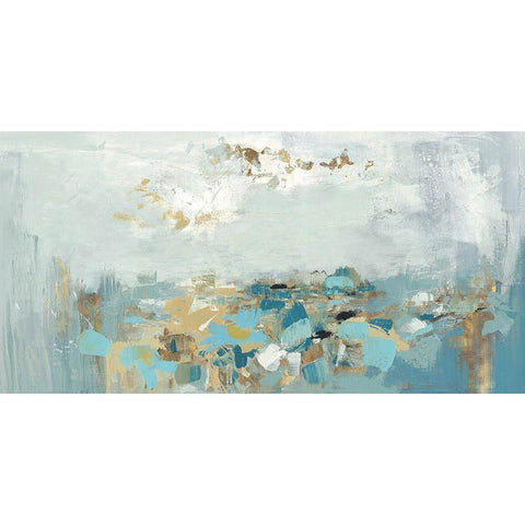 Nu Bleu  Black Modern Wood Framed Art Print by Rowan, Grace