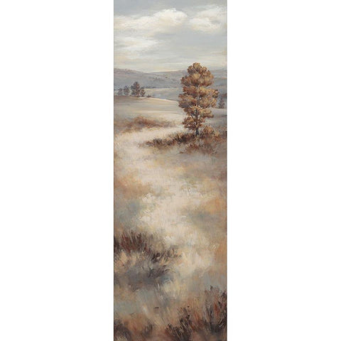 Into the Distance I Gold Ornate Wood Framed Art Print with Double Matting by Broome, Marianne
