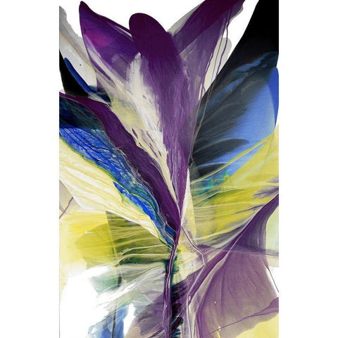 Spirits Rising Black Modern Wood Framed Art Print by Ridgeway, Bette