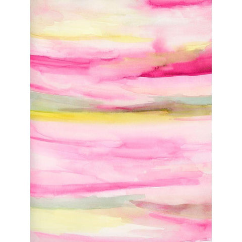Sparkling II White Modern Wood Framed Art Print by Essue, Christina