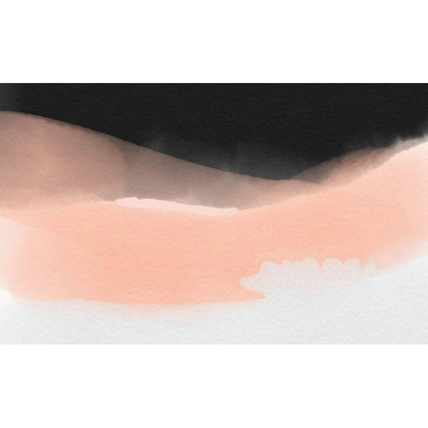 Luminous II Black Modern Wood Framed Art Print with Double Matting by Essue, Christina