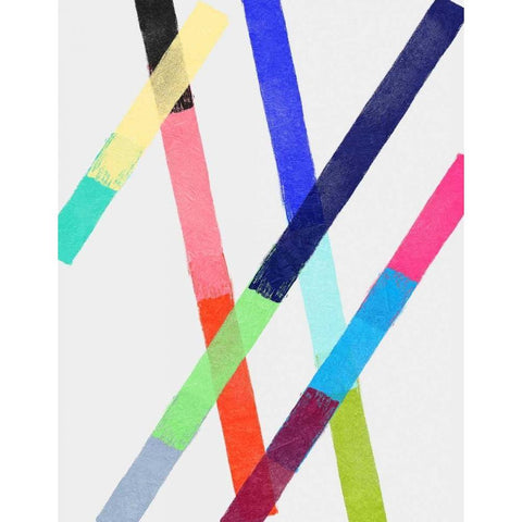 Blocking IV Black Modern Wood Framed Art Print by Essue, Christina