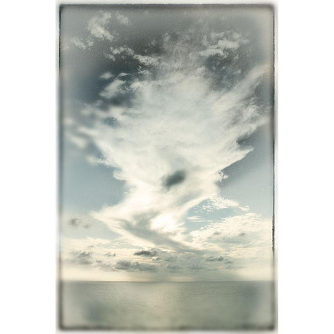 Sky Calling I  Black Modern Wood Framed Art Print with Double Matting by Connolly, Karin