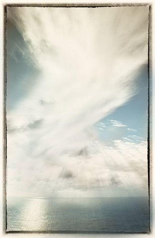 Sky Calling II  Black Ornate Wood Framed Art Print with Double Matting by Connolly, Karin