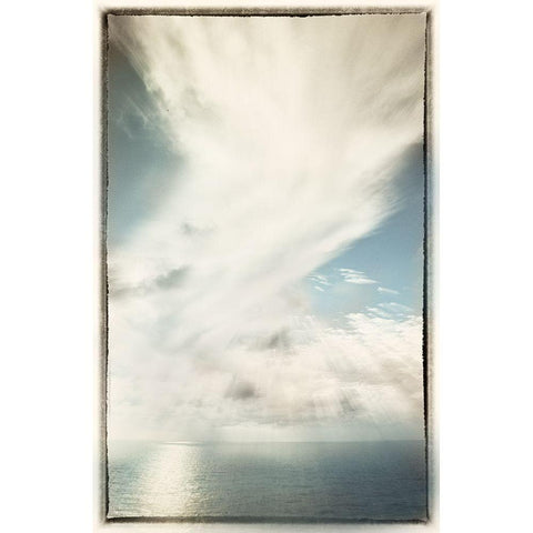 Sky Calling II  Black Modern Wood Framed Art Print with Double Matting by Connolly, Karin
