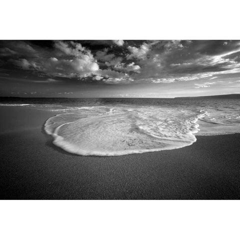 Sea of Serenity White Modern Wood Framed Art Print by Frates, Dennis