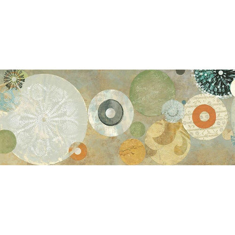 Beach Spa II Black Modern Wood Framed Art Print with Double Matting by Dolce, Carmen