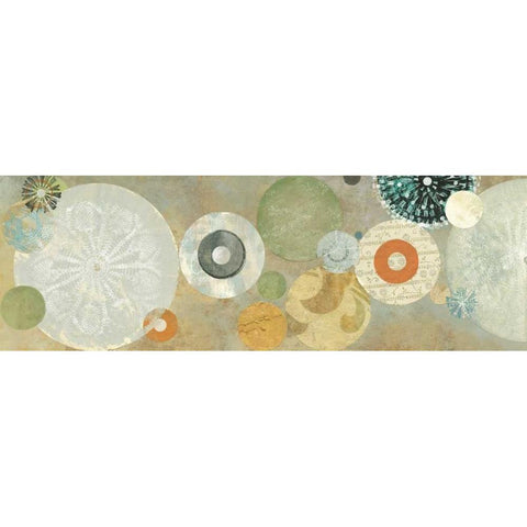 Beach Spa II Black Modern Wood Framed Art Print with Double Matting by Dolce, Carmen
