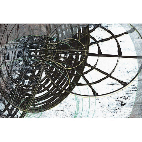 Discovery III Black Modern Wood Framed Art Print by Varrasso, Enrico