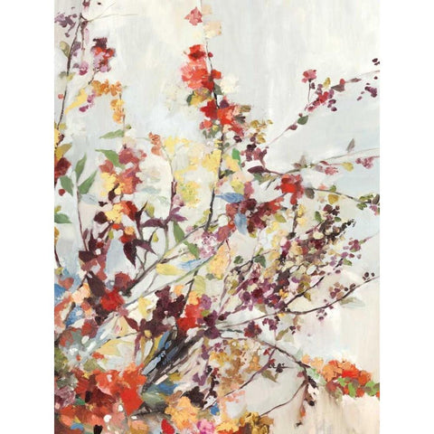 Early Bloom I White Modern Wood Framed Art Print by K, Ella