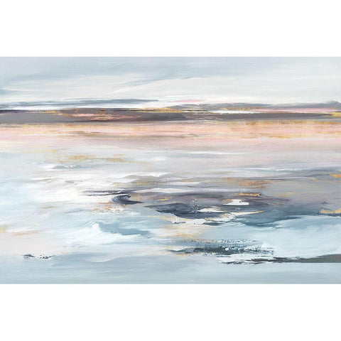 Beyond the Sea Black Modern Wood Framed Art Print with Double Matting by Lera
