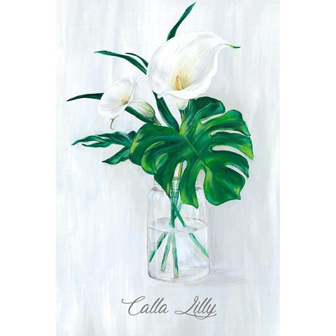 Leafy Botanical  White Modern Wood Framed Art Print by Watts, Eva