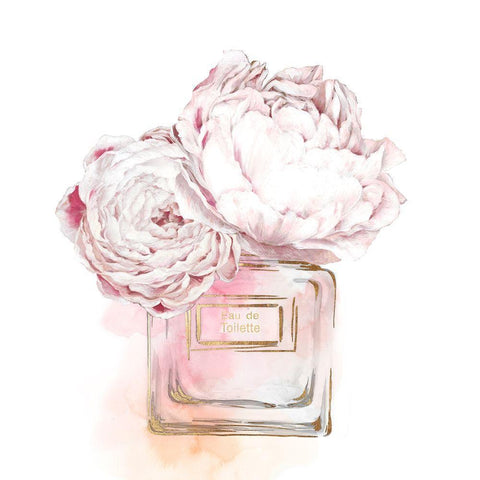 Eau de Toilette Gris  White Modern Wood Framed Art Print by Watts, Eva