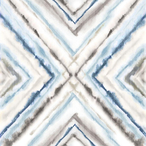 Inlaid  White Modern Wood Framed Art Print by Watts, Eva