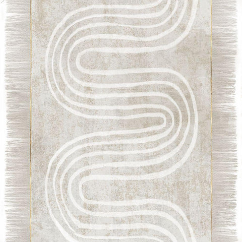 Spired I Black Modern Wood Framed Art Print by Watts, Eva