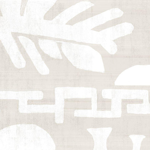 Summer Shadows II Black Ornate Wood Framed Art Print with Double Matting by Watts, Eva