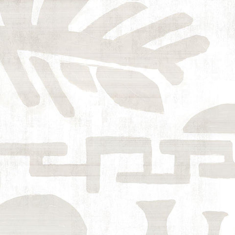 Summer Shadows IV Black Ornate Wood Framed Art Print with Double Matting by Watts, Eva